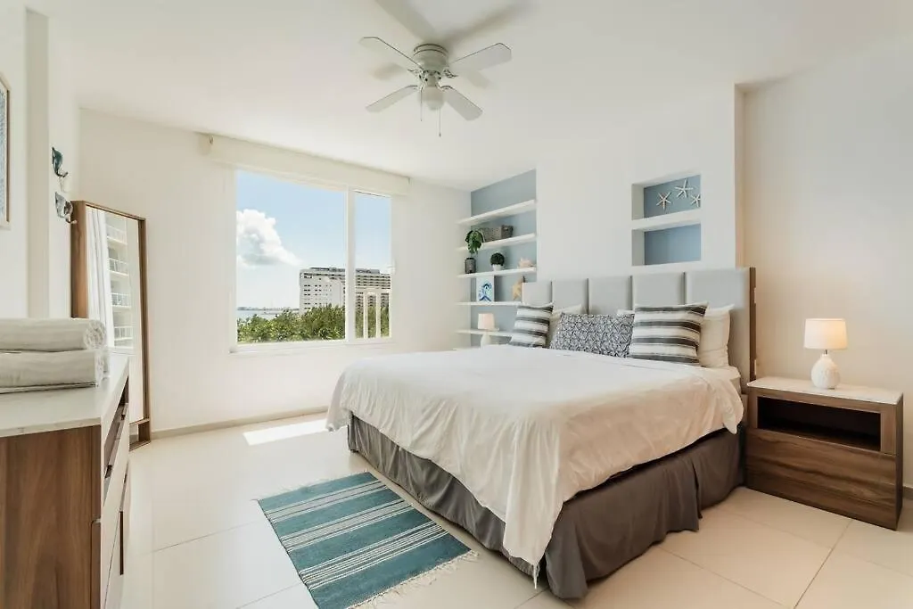 ☆Blue Nest- Beachfront Apartment By Casa Paraiso☆ Cancún
