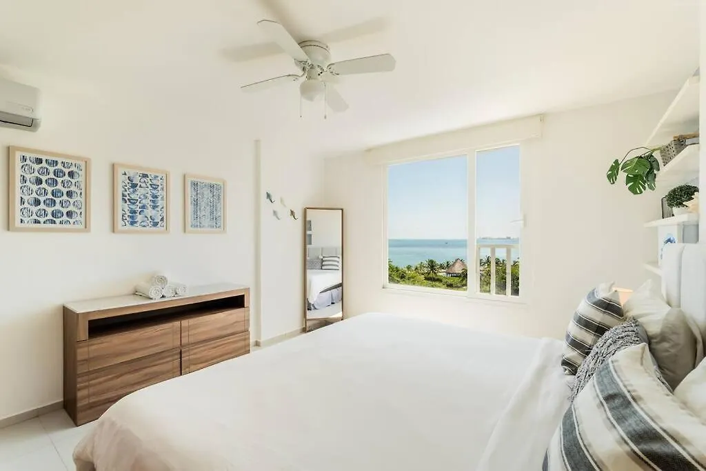 ☆Blue Nest- Beachfront Apartment By Casa Paraiso☆ Cancún