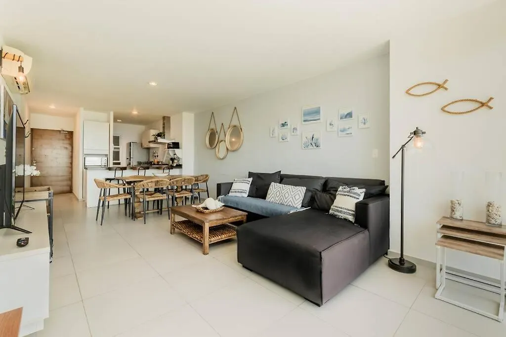 ☆Blue Nest- Beachfront Apartment By Casa Paraiso☆ Cancún